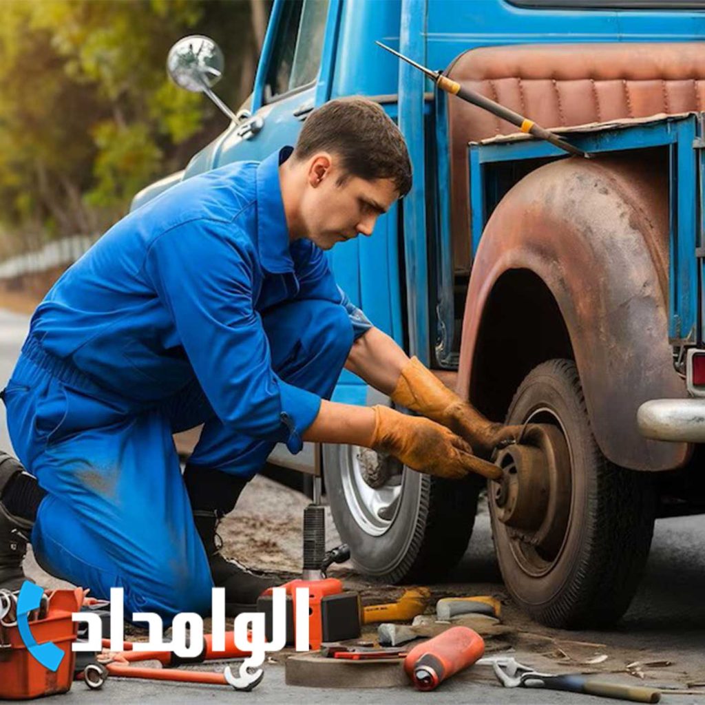 پنچرگیری سیار در زعفرانیه