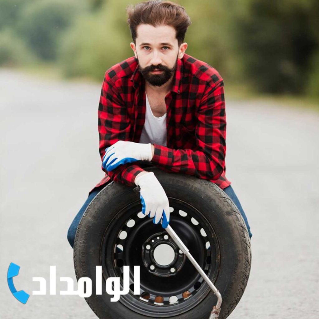 پنچرگیری سیار در مولوی