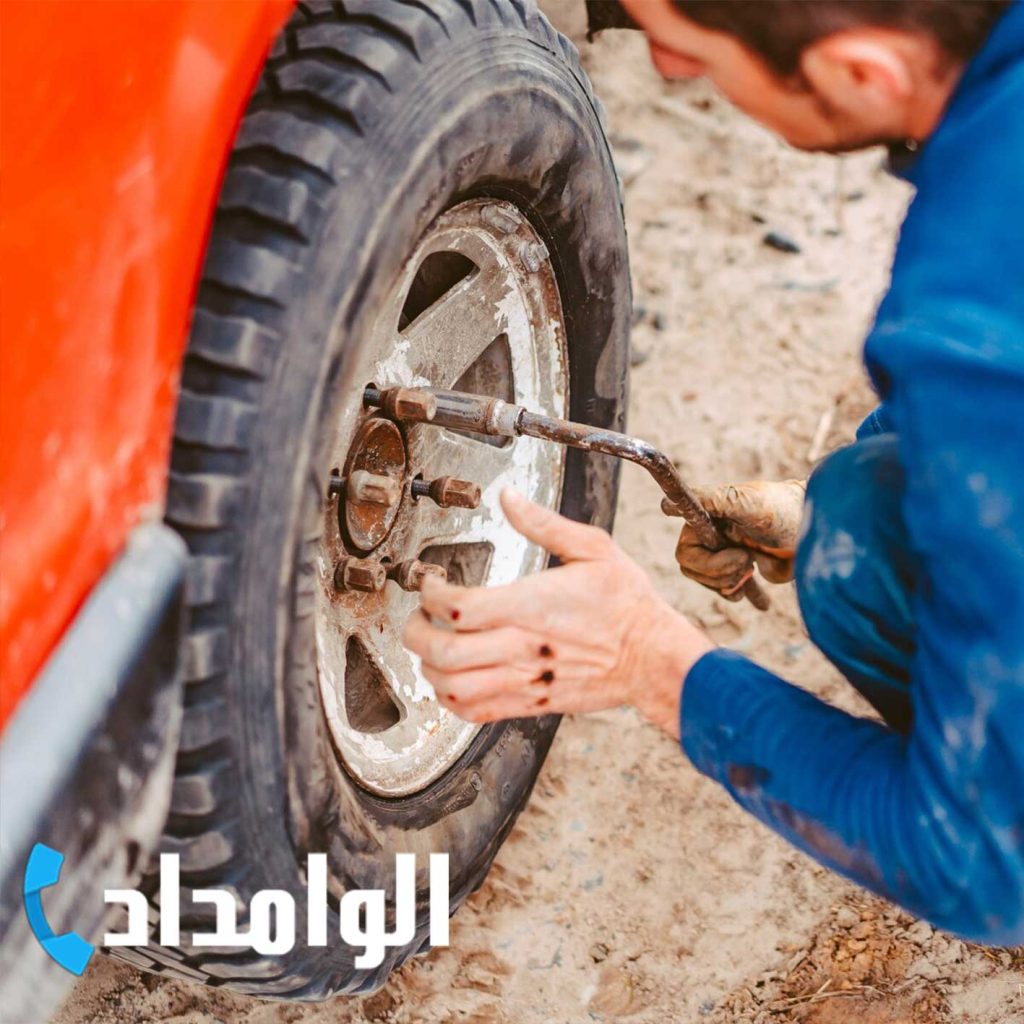 پنچرگیری سیار در لویزان